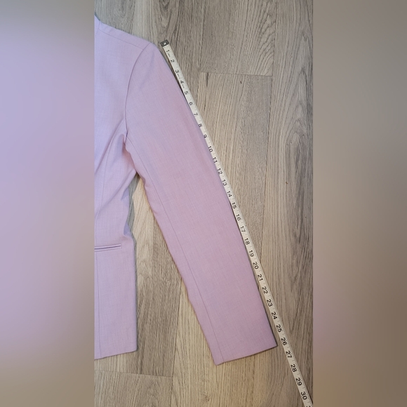 Ann Taylor Lavender Violet Lilac Cutaway Blazer Jacket, Women's 6T - Picture 7 of 16